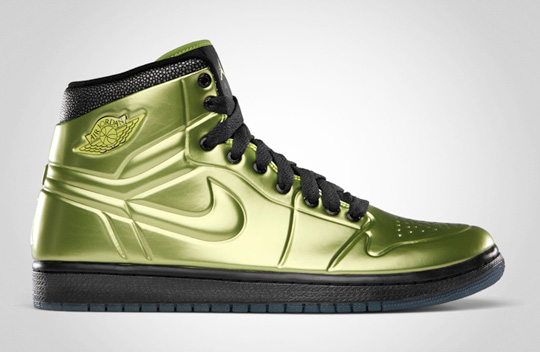 air jordan 1 anodized green